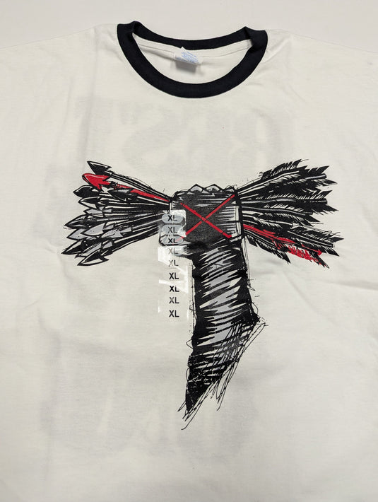 8 Men Size X-Large WWE T-shirts | Cena Orton Undertaker The Rock Lot 1 by EWS | Extreme Wrestling Shirts