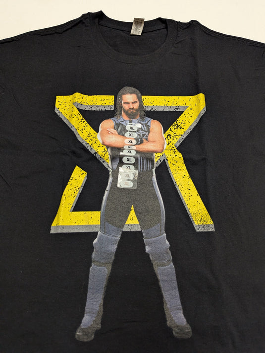 8 Men Size X-Large WWE T-shirts | Cena Orton Undertaker The Rock Lot 1 by EWS | Extreme Wrestling Shirts