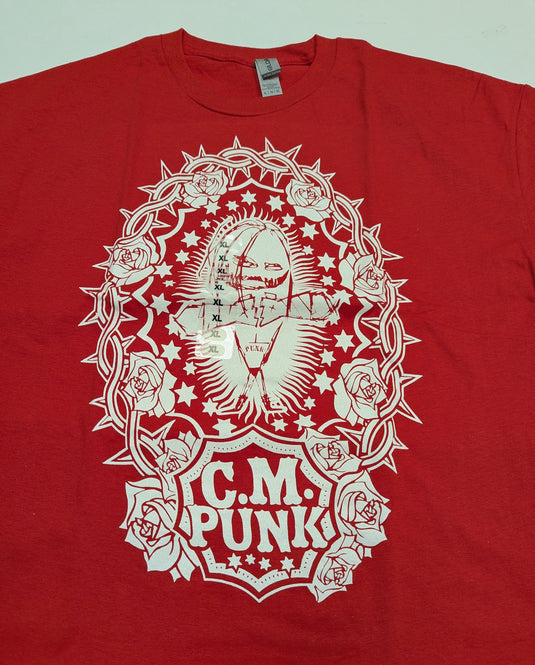 8 Men Size X-Large WWE T-shirts | Cena Orton Undertaker The Rock Lot 1 by EWS | Extreme Wrestling Shirts