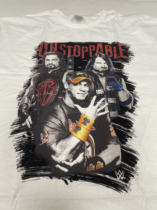 8 Men Size X-Large WWE T-shirts | Cena Orton Undertaker The Rock Lot 2 XL by EWS | Extreme Wrestling Shirts