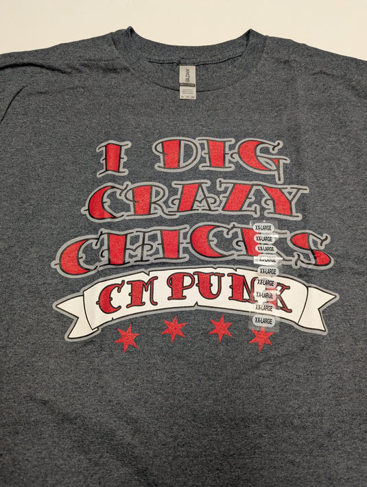 8 Men Size XXL WWE T-shirts | Cena Orton Undertaker The Rock Lot 1 XXL by EWS | Extreme Wrestling Shirts