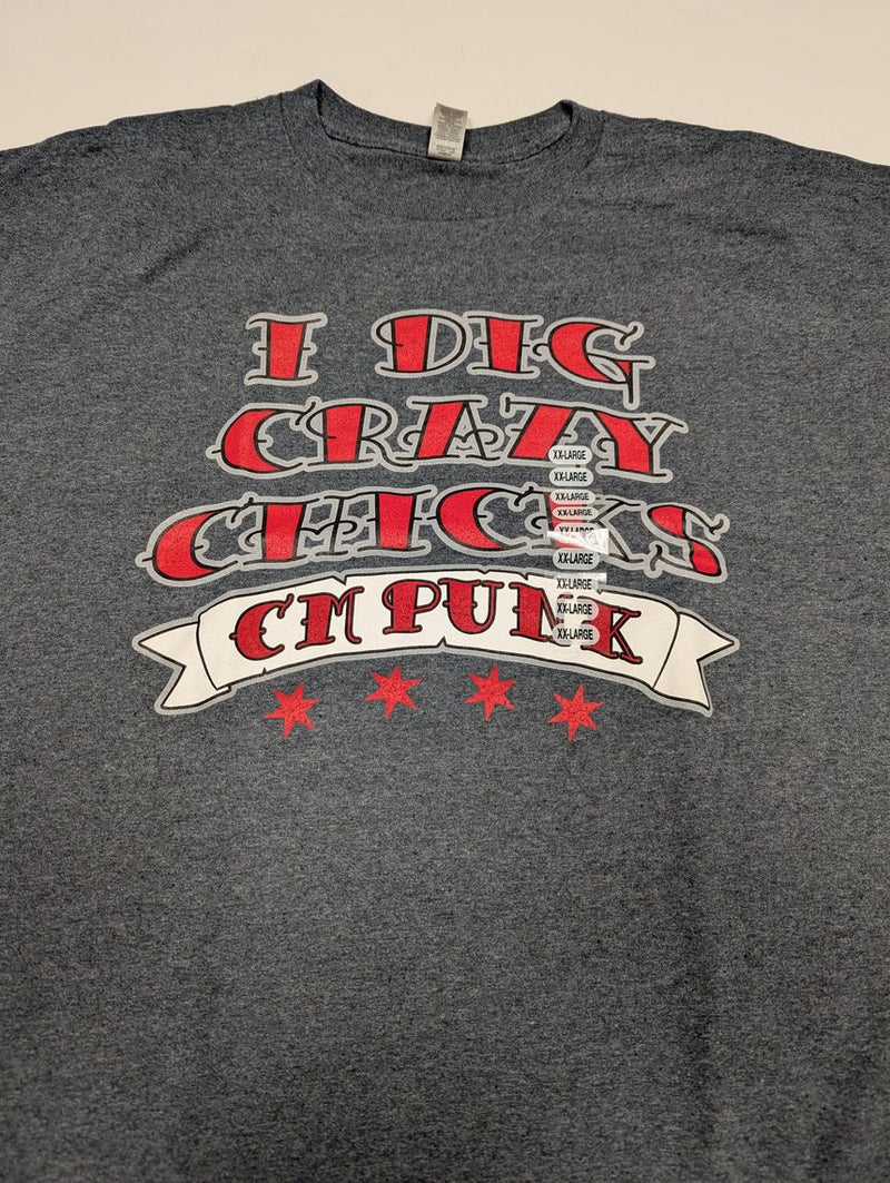 Load image into Gallery viewer, 8 Men Size XXL WWE T-shirts | Cena Orton Undertaker The Rock Lot 1 XXL by EWS | Extreme Wrestling Shirts
