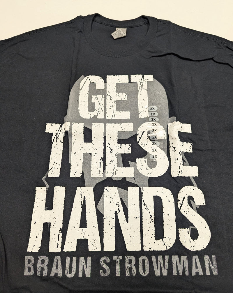 Load image into Gallery viewer, 8 Men Size XXL WWE T-shirts | Cena Orton Undertaker The Rock Lot 1 XXL by EWS | Extreme Wrestling Shirts
