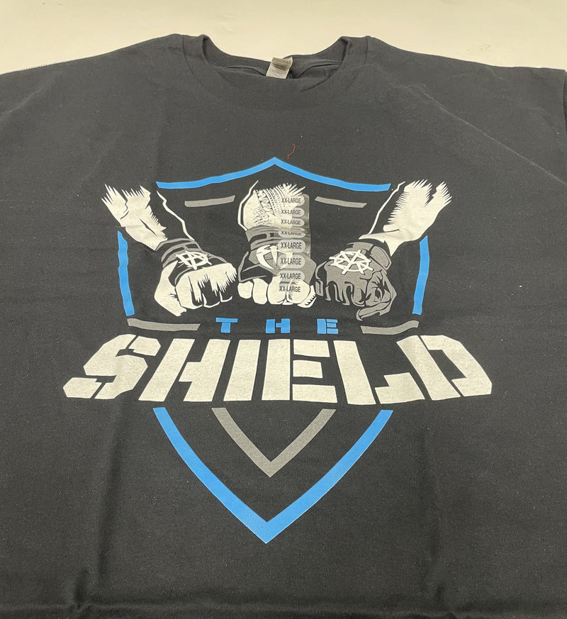 Load image into Gallery viewer, 8 Men Size XXL WWE T-shirts | Cena Orton Undertaker The Rock Lot 2 XXL by EWS | Extreme Wrestling Shirts
