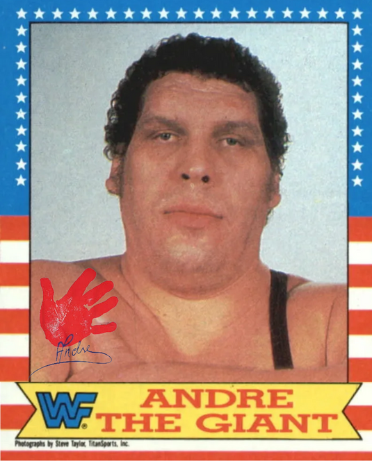30% OFF ALL ANDRE THE GIANT MERCHANDISE