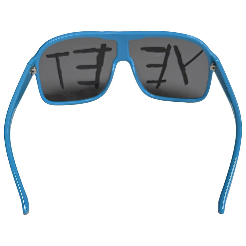 Load image into Gallery viewer, Adult Blue Yeet Sunglasses Sports Shades for Main Event Jey Uso Costume by EWS | Extreme Wrestling Shirts
