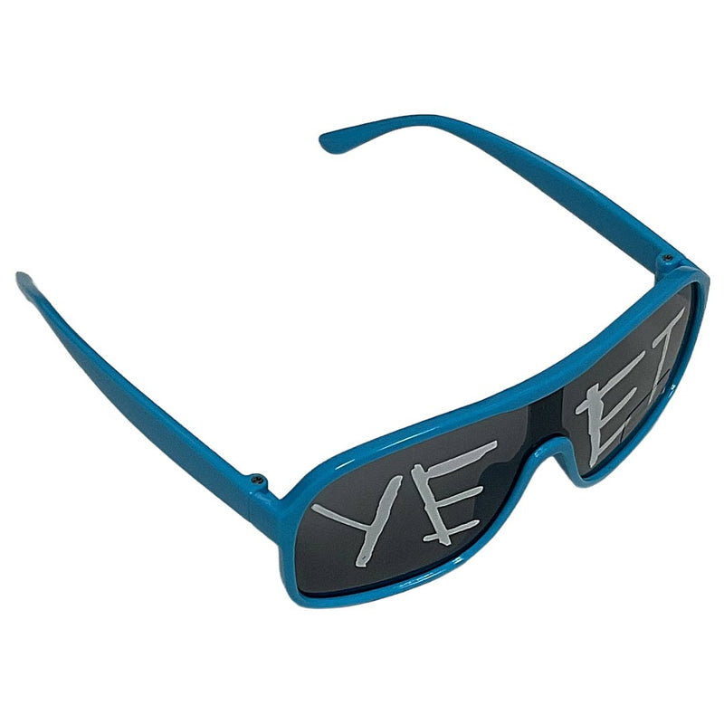 Load image into Gallery viewer, Adult Blue Yeet Sunglasses Sports Shades for Main Event Jey Uso Costume by EWS | Extreme Wrestling Shirts
