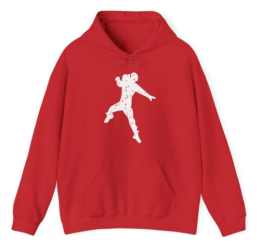 Air Roman Reigns Superman Punch Red Pullover Hoody Sweatshirt by EWS | Extreme Wrestling Shirts