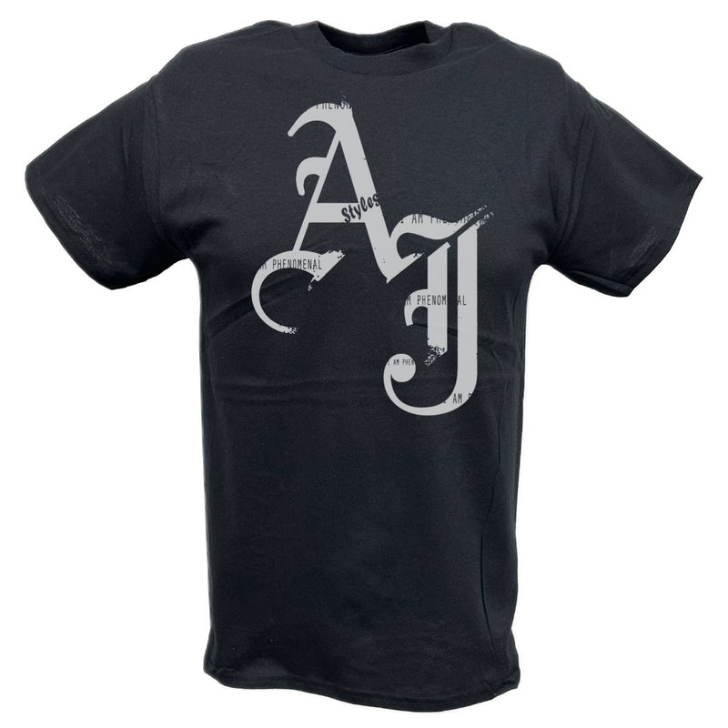 Load image into Gallery viewer, AJ Styles I Am Phenomenal Mens Black T-shirt Sports Mem, Cards &amp; Fan Shop &gt; Fan Apparel &amp; Souvenirs &gt; Wrestling by EWS | Extreme Wrestling Shirts
