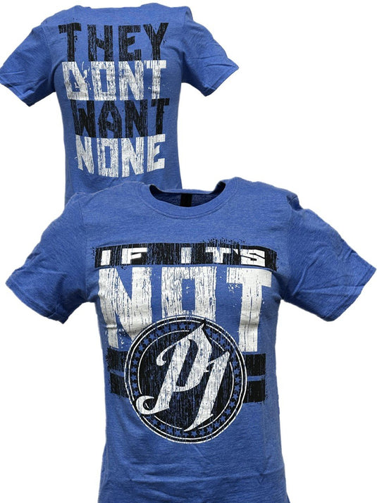 AJ Styles If It's Not P1 They Don't Want None Mens Blue T-shirt Sports Mem, Cards & Fan Shop > Fan Apparel & Souvenirs > Wrestling by EWS | Extreme Wrestling Shirts