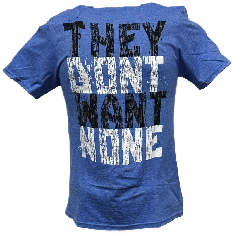 Load image into Gallery viewer, AJ Styles If It&#39;s Not P1 They Don&#39;t Want None Mens Blue T-shirt Sports Mem, Cards &amp; Fan Shop &gt; Fan Apparel &amp; Souvenirs &gt; Wrestling by EWS | Extreme Wrestling Shirts
