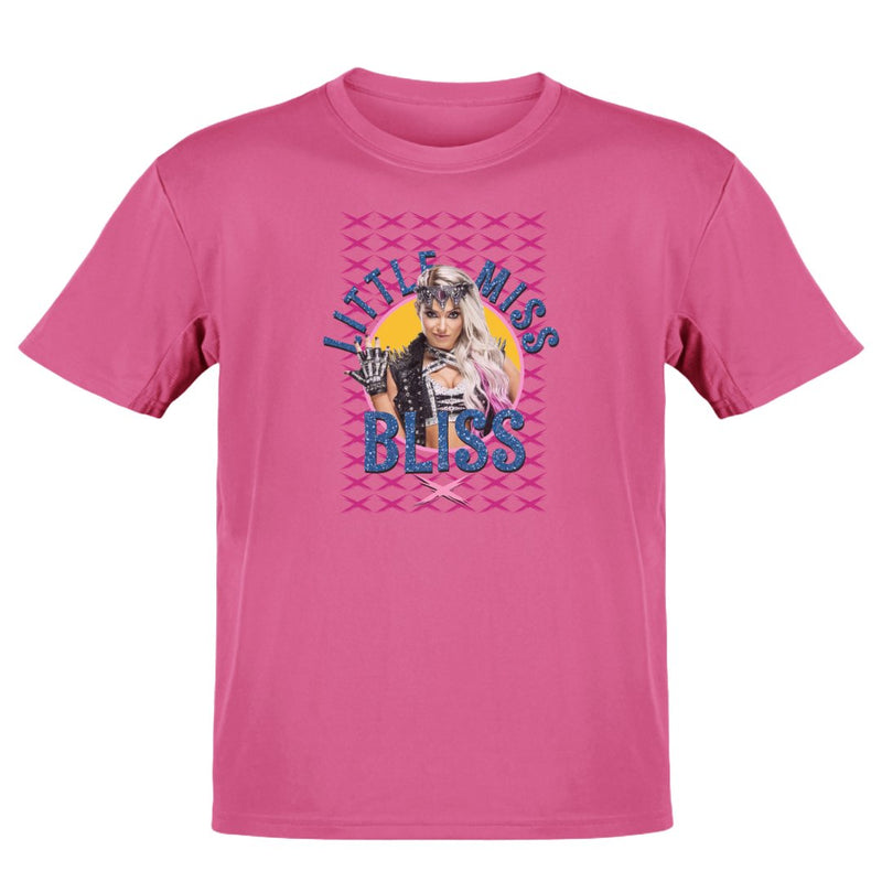 Load image into Gallery viewer, Alexa Bliss Xtreme Youth Kids Pink T-shirt by EWS | Extreme Wrestling Shirts
