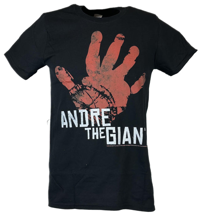 Andre the Giant Big Hand WWE Mens T-shirt by EWS | Extreme Wrestling Shirts