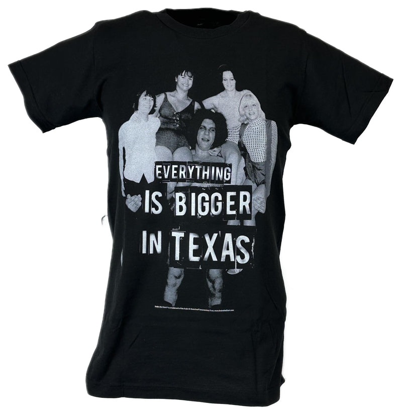 Load image into Gallery viewer, Andre the Giant Everything Bigger In Texas WWE Mens Black T-shirt Sports Mem, Cards &amp; Fan Shop &gt; Fan Apparel &amp; Souvenirs &gt; Wrestling by Andre the Giant | Extreme Wrestling Shirts
