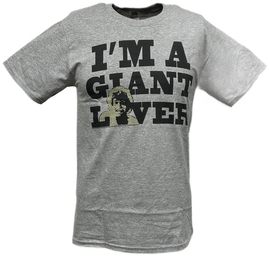 Andre the Giant I'M A GIANT LOVER Lightweight Gray Legends T-shirt New Sports Mem, Cards & Fan Shop > Fan Apparel & Souvenirs > Wrestling by Andre the Giant | Extreme Wrestling Shirts