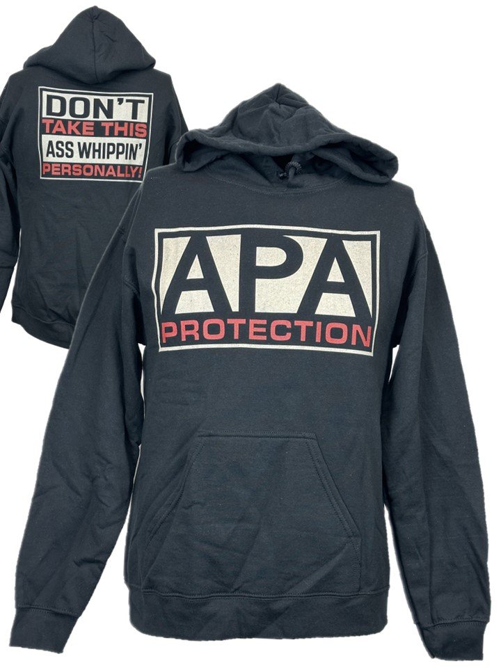 Load image into Gallery viewer, APA Protection Agency Ron Simmons JBL Pullover Hoody Sweatshirt by EWS | Extreme Wrestling Shirts
