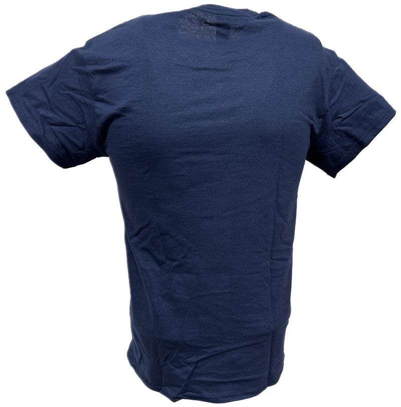 Load image into Gallery viewer, Asuka Three Pose Navy Blue T-shirt by EWS | Extreme Wrestling Shirts
