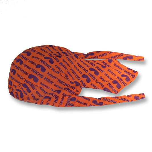 Bandana Skull Cap Doo Rag for Macho Man Randy Savage Costume by EWS | Extreme Wrestling Shirts