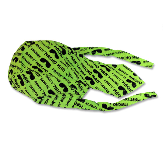 Bandana Skull Cap Doo Rag for Macho Man Randy Savage Costume by EWS | Extreme Wrestling Shirts