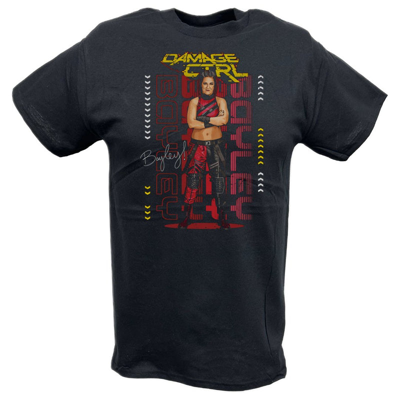 Load image into Gallery viewer, Bayley Damage CTRL Leader Black T-shirt by EWS | Extreme Wrestling Shirts

