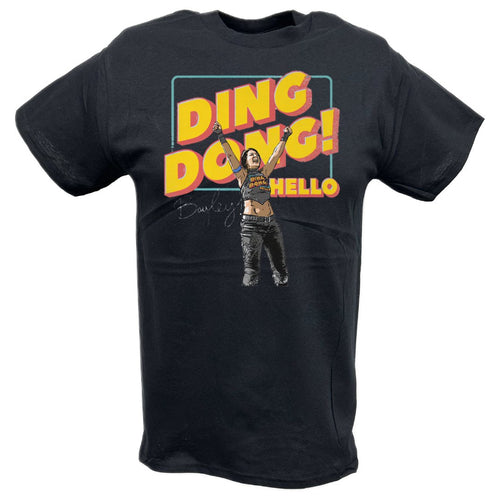 Bayley Ding Dong Hello Black T-shirt by EWS | Extreme Wrestling Shirts