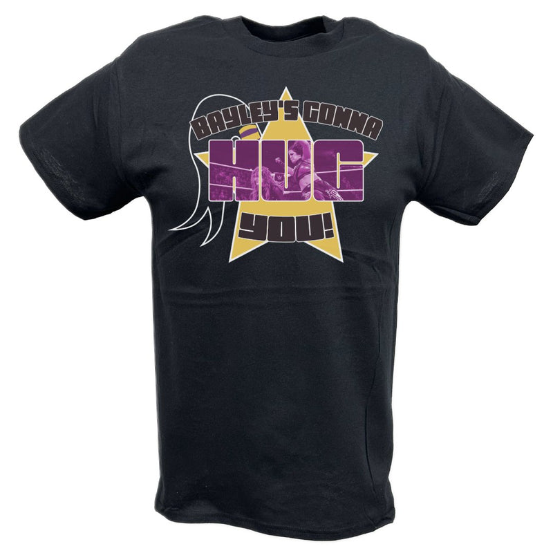 Load image into Gallery viewer, Bayley's Gonna Hug You Mens Black NXT T-shirt Sports Mem, Cards &amp; Fan Shop > Fan Apparel &amp; Souvenirs > Wrestling by EWS | Extreme Wrestling Shirts
