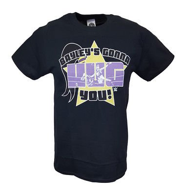 Load image into Gallery viewer, Bayley&#39;s Gonna Hug You WWE Mens Black NXT T-shirt Sports Mem, Cards &amp; Fan Shop &gt; Fan Apparel &amp; Souvenirs &gt; Wrestling by WWE | Extreme Wrestling Shirts
