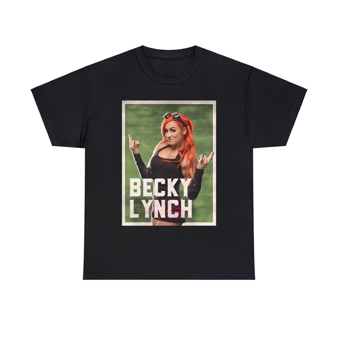 Becky Lynch Steampunk Style Black T-shirt by EWS | Extreme Wrestling Shirts