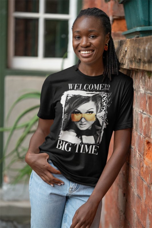 Becky Lynch Welcome To The Big Time T-shirt by EWS | Extreme Wrestling Shirts