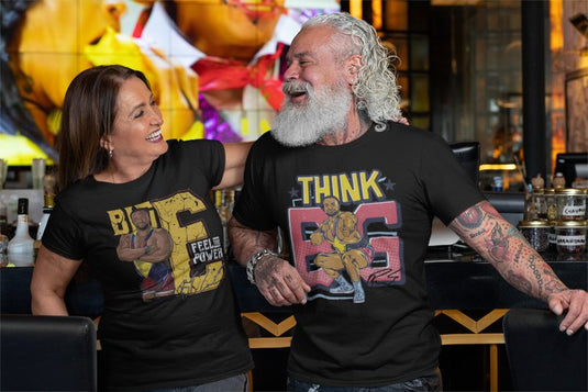 Big E Think BIG Black T-shirt by EWS | Extreme Wrestling Shirts