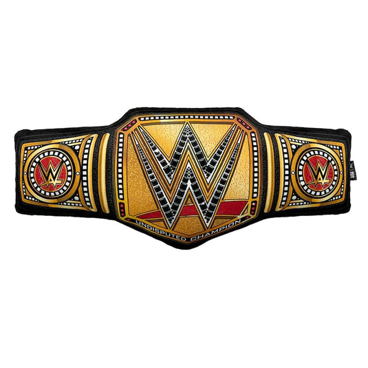Big League Pillows WWE Undisputed Championship Belt Pillow Officially Licensed by EWS | Extreme Wrestling Shirts