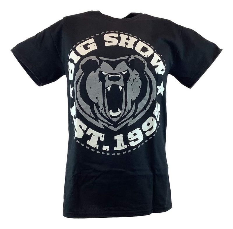 Load image into Gallery viewer, Big Show Go Big or Get Lost Established 1995 Mens T-shirt Sports Mem, Cards &amp; Fan Shop &gt; Fan Apparel &amp; Souvenirs &gt; Wrestling by Hybrid Tees | Extreme Wrestling Shirts
