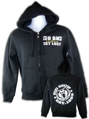 Load image into Gallery viewer, Big Show Go Big or Get Lost Zipper Hoody Sports Mem, Cards &amp; Fan Shop &gt; Fan Apparel &amp; Souvenirs &gt; Wrestling by EWS | Extreme Wrestling Shirts
