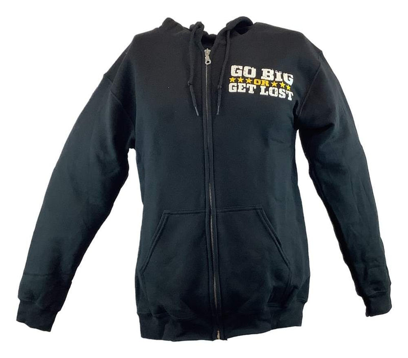 Load image into Gallery viewer, Big Show Go Big or Get Lost Zipper Hoody Sports Mem, Cards &amp; Fan Shop &gt; Fan Apparel &amp; Souvenirs &gt; Wrestling by EWS | Extreme Wrestling Shirts
