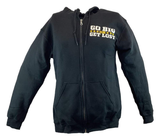 Big Show Go Big or Get Lost Zipper Hoody Sports Mem, Cards & Fan Shop > Fan Apparel & Souvenirs > Wrestling by EWS | Extreme Wrestling Shirts