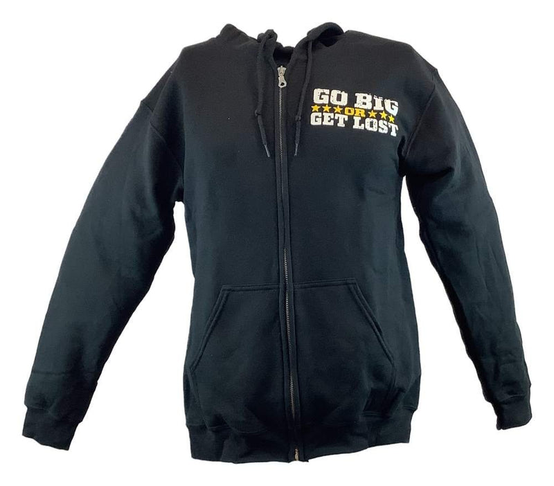 Load image into Gallery viewer, Big Show Go Big or Get Lost Zipper Hoody Sports Mem, Cards &amp; Fan Shop &gt; Fan Apparel &amp; Souvenirs &gt; Wrestling by Hybrid Tees | Extreme Wrestling Shirts
