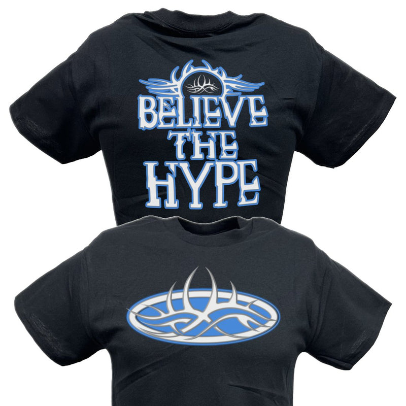 Load image into Gallery viewer, Bill Goldberg Believe the Hype T-shirt by EWS | Extreme Wrestling Shirts
