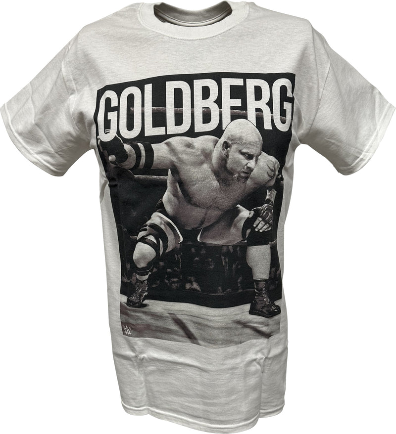 Load image into Gallery viewer, Bill Goldberg Predator WWE Mens White T-shirt Sports Mem, Cards &amp; Fan Shop &gt; Fan Apparel &amp; Souvenirs &gt; Wrestling by Freeze | Extreme Wrestling Shirts
