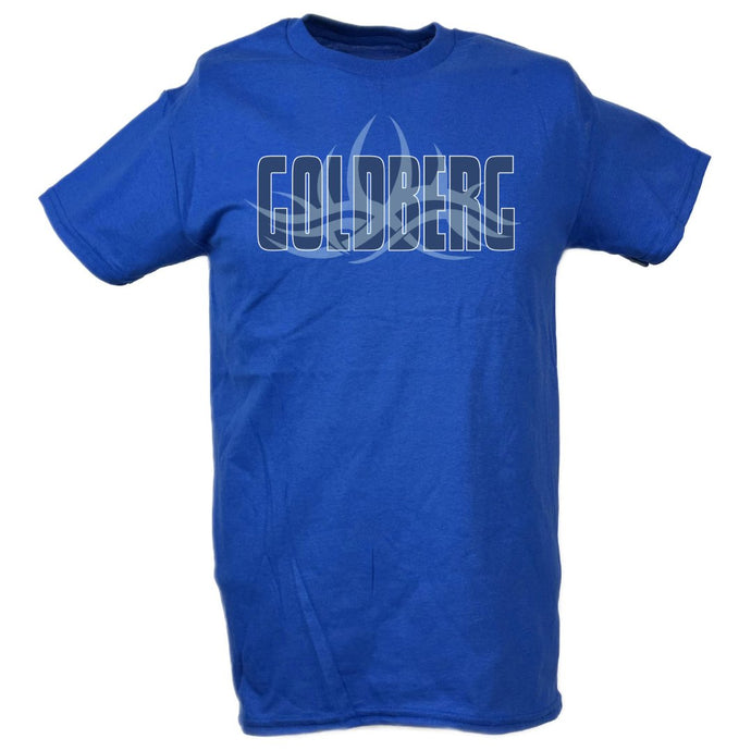 Bill Goldberg Royal Blue Mens T-shirt by EWS | Extreme Wrestling Shirts