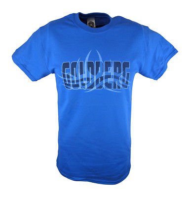 Load image into Gallery viewer, Bill Goldberg Royal Blue WWE Mens T-shirt by WWE | Extreme Wrestling Shirts
