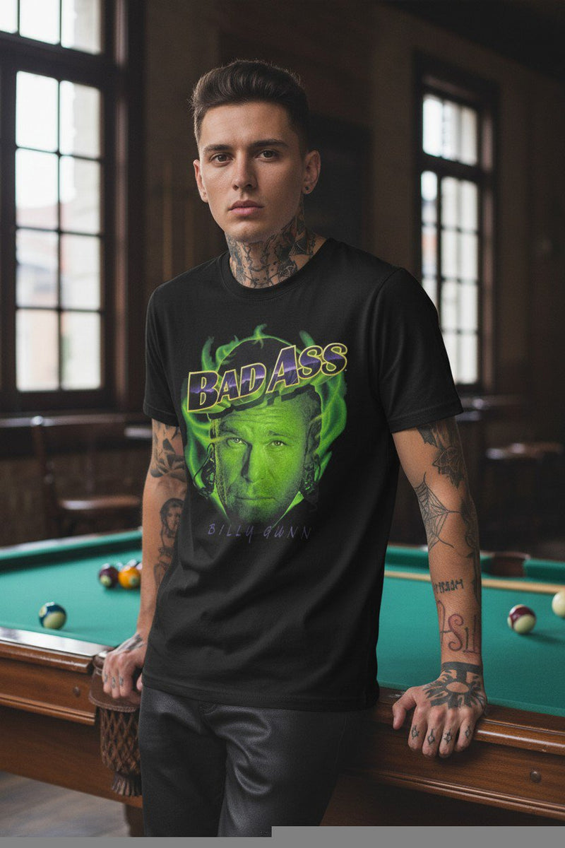 Load image into Gallery viewer, Billy Gunn That's Mr Badass To You T-shirt by EWS | Extreme Wrestling Shirts
