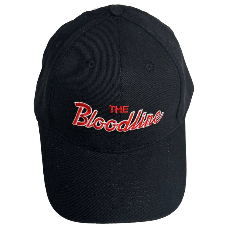 Load image into Gallery viewer, Black The Bloodline Men's Baseball Hat by EWS | Extreme Wrestling Shirts
