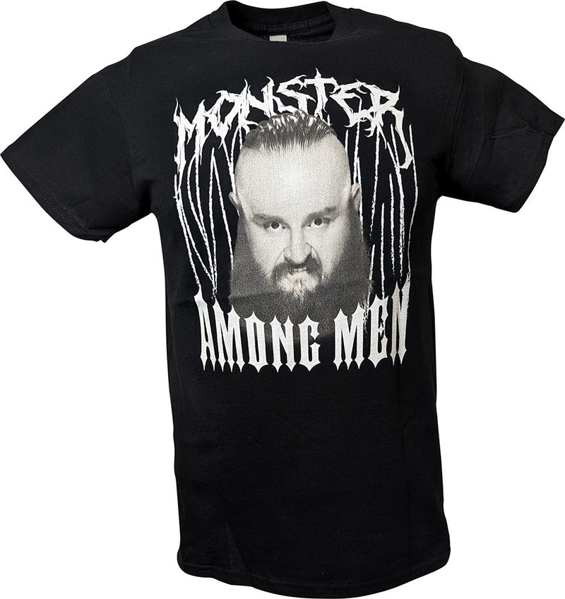 Load image into Gallery viewer, Braun Strowman Monster Among Black T-shirt Sports Mem, Cards &amp; Fan Shop &gt; Fan Apparel &amp; Souvenirs &gt; Wrestling by EWS | Extreme Wrestling Shirts
