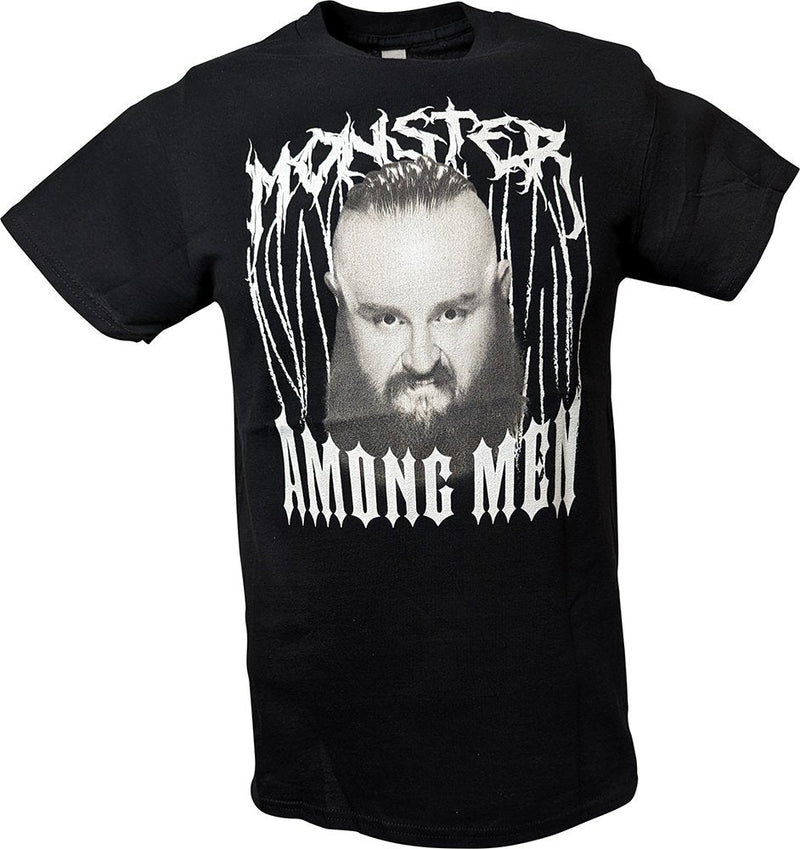 Load image into Gallery viewer, Braun Strowman Monster Among Black T-shirt Sports Mem, Cards &amp; Fan Shop &gt; Fan Apparel &amp; Souvenirs &gt; Wrestling by Freeze | Extreme Wrestling Shirts
