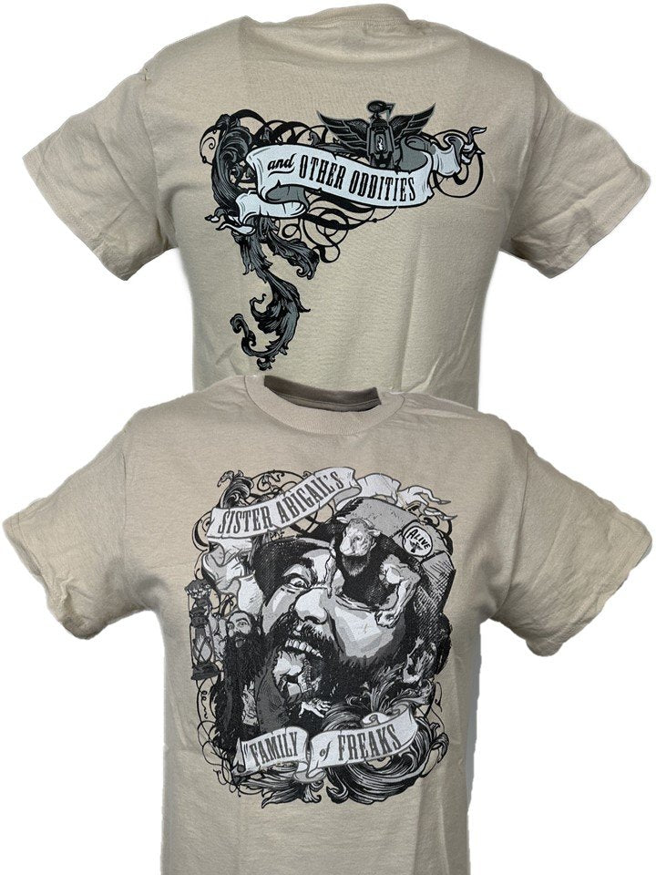 Load image into Gallery viewer, Bray Wyatt Family of Freaks Sister Abigail Tan T-shirt by EWS | Extreme Wrestling Shirts
