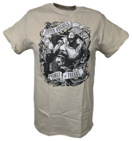 Bray Wyatt Family of Freaks Sister Abigail Tan T-shirt by EWS | Extreme Wrestling Shirts