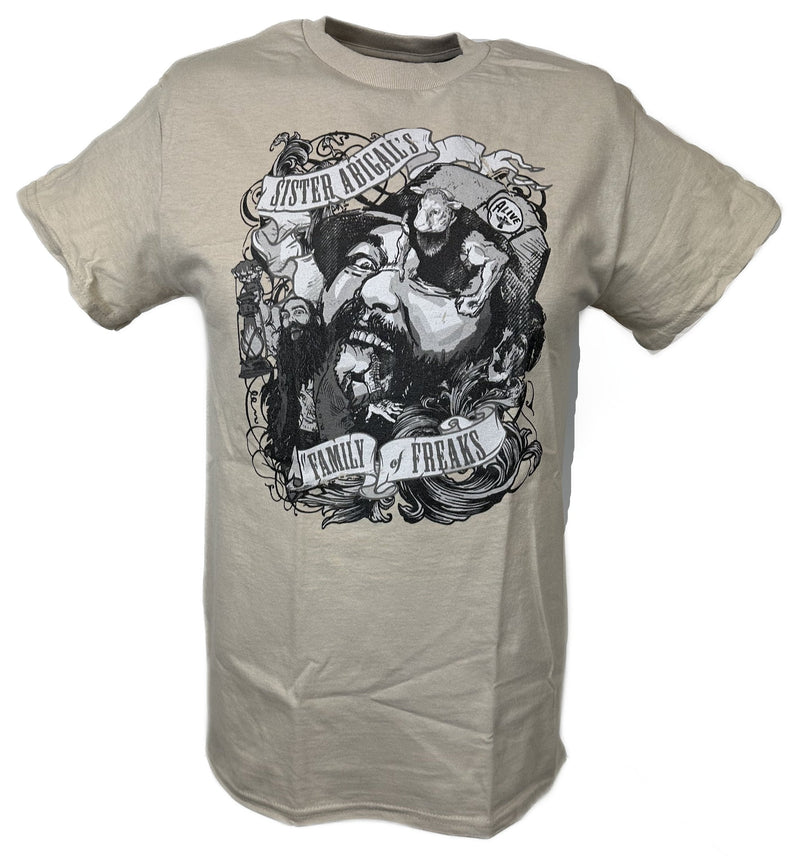 Load image into Gallery viewer, Bray Wyatt Family of Freaks Sister Abigail Tan T-shirt by WWE | Extreme Wrestling Shirts
