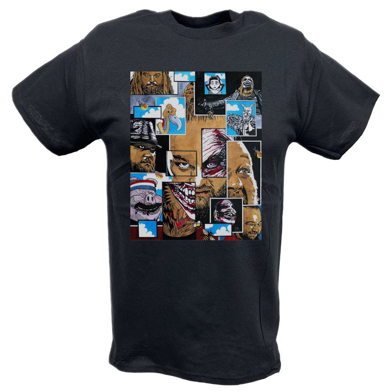 Load image into Gallery viewer, Bray Wyatt Puzzle Pieces T-shirt by EWS | Extreme Wrestling Shirts
