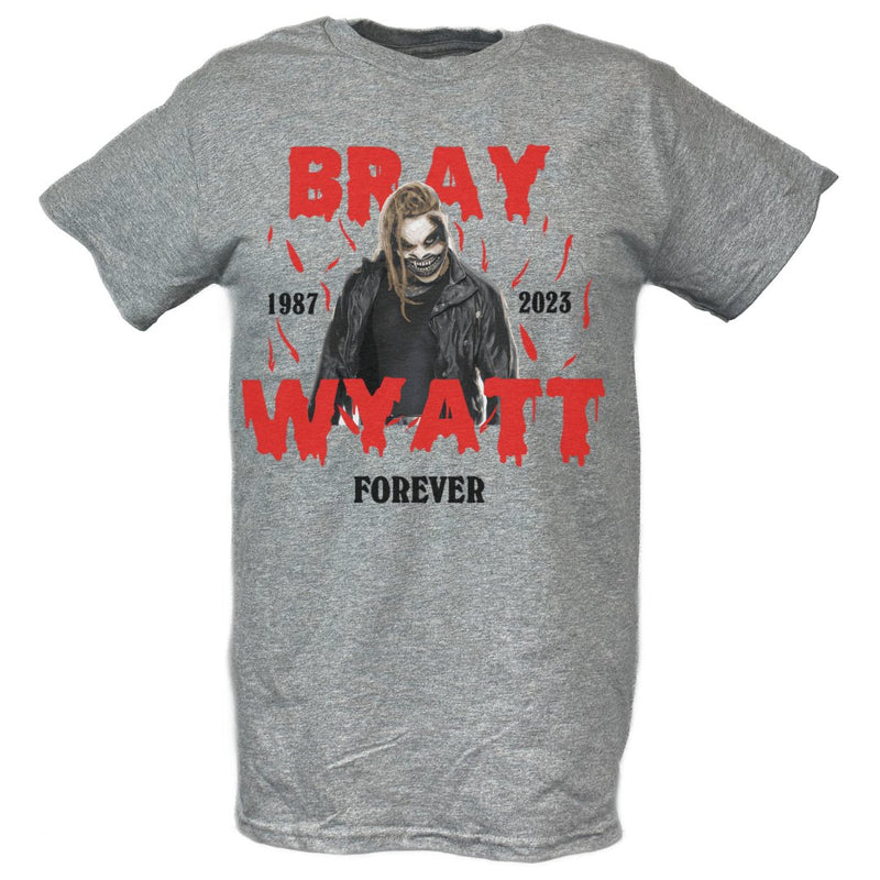 Load image into Gallery viewer, Bray Wyatt The Fiend1987-2023 Tribute T-shirt by EWS | Extreme Wrestling Shirts
