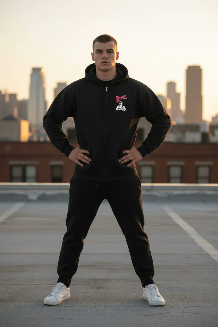 Load image into Gallery viewer, Bret Hitman Hart Winged Skull Zipper Hoody by EWS | Extreme Wrestling Shirts
